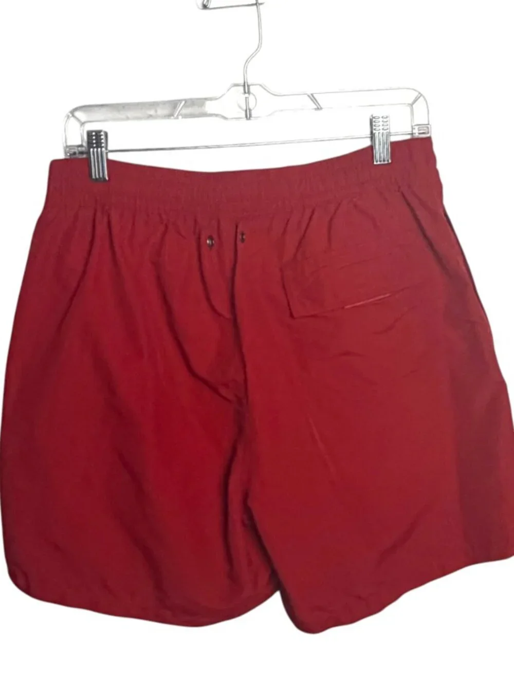 Polo Ralph Lauren Men's Size L Swim Trunks Red Navy Beach Shorts Preppy Summer